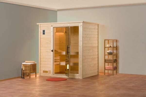 Weka Solid Wood Premium Sauna – Bergen 1 45 mm