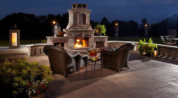 TUSCANY™ PREBUILT FIREPLACE®