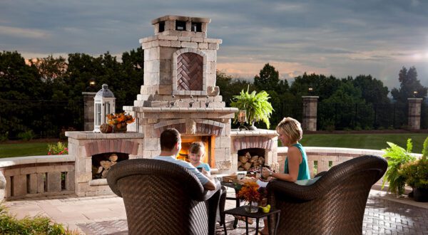 TUSCANY™ PREBUILT FIREPLACE®