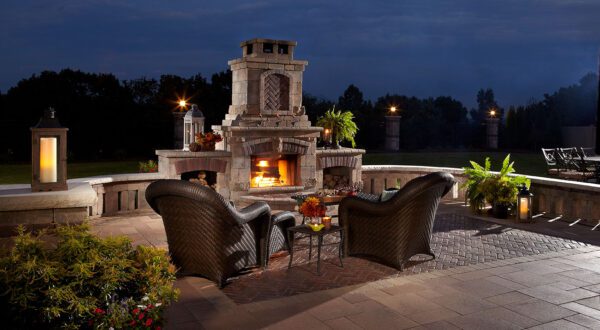 TUSCANY™ PREBUILT FIREPLACE®