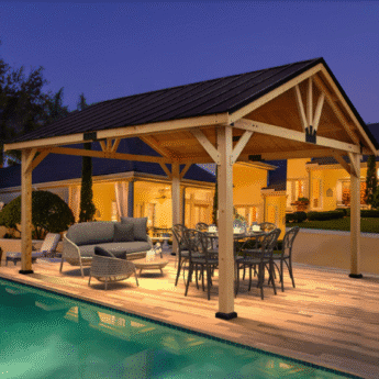 Wooden Gazeebo