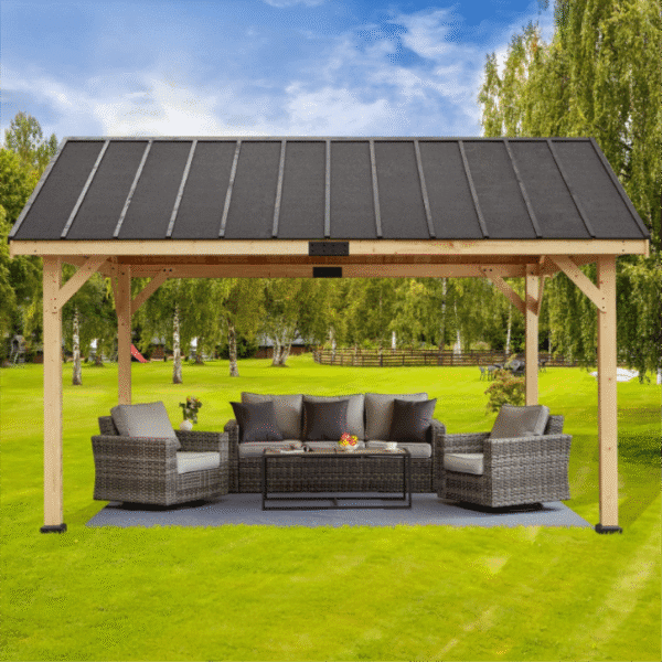 Wooden Gazeebo